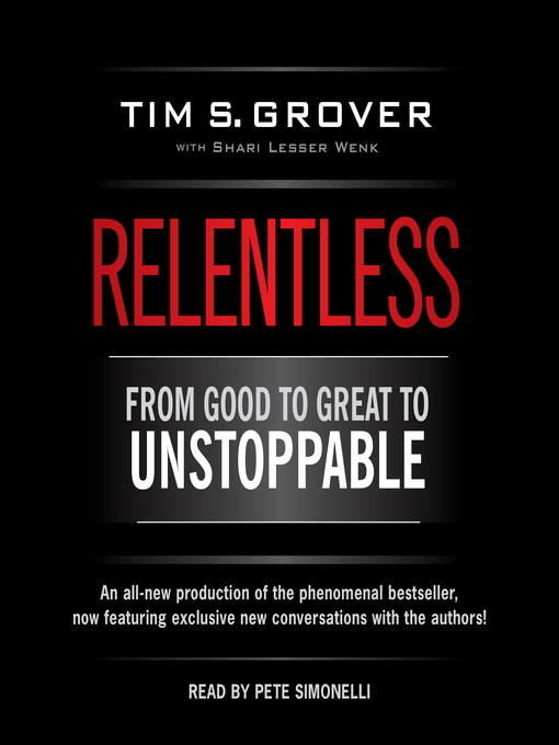 Title details for Relentless by Tim S. Grover - Wait list